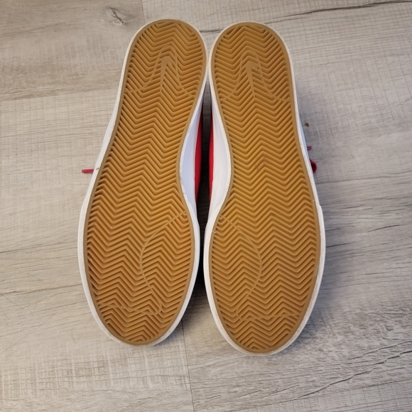 Nike Red and White Athletic Shoes - Picture 4 of 9